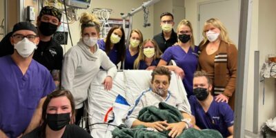 Jeremy Renner in hospital after snow plough accident.