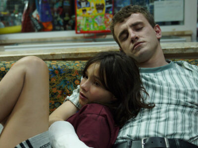 Paul Mescal with Frankie Corio in the film Aftersun from director Charlotte Wells