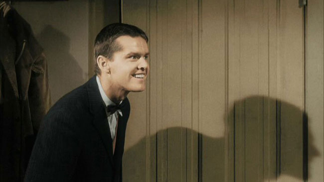 Jack Nicholson in Roger Corman's Little Shop of Horrors (1960)