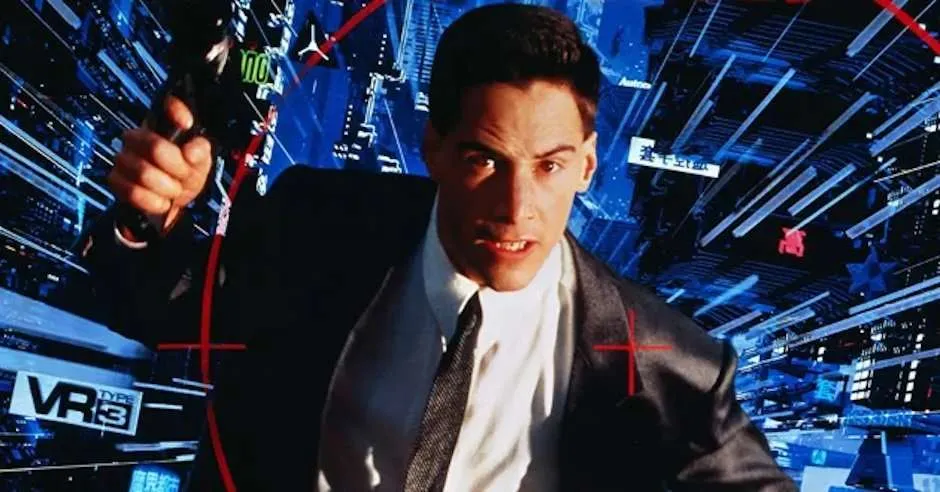 Keanu Reeves in Johnny Mnemonic (1995)