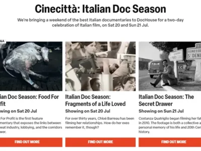 Vital new Italian documentaries make their UK Premiere at Bertha DocHouse during this bi-annual film season, which this year forms part of the centenary anniversary of Istituto Luce