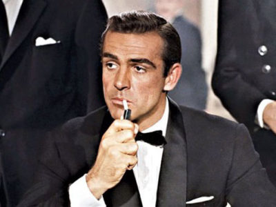 Sean Connery in Dr. No: "...the name's Bond. James Bond."