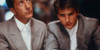 Tom Cruise and Dustin Hoffman in Rain Man (1988)