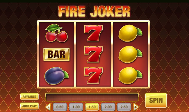 Fire Joker slot game