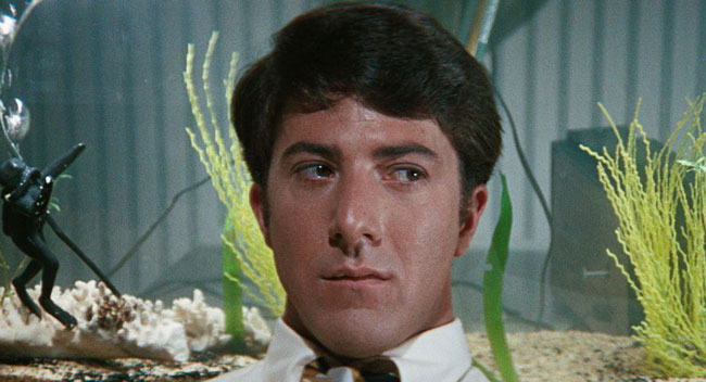 Dustin Hoffman in The Graduate