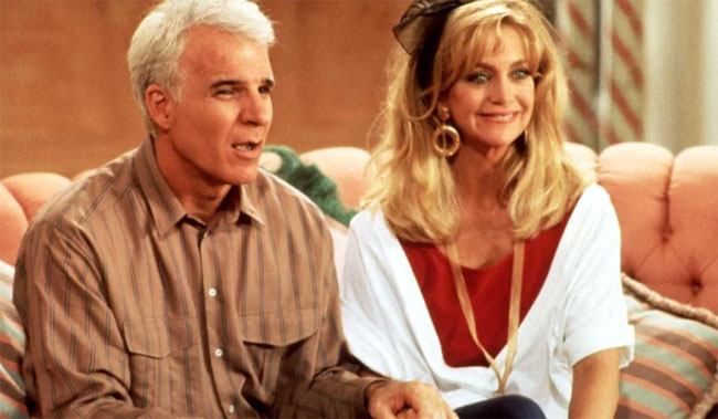 Goldie Hawn and Steve Martin in Housesitter - feelgood films