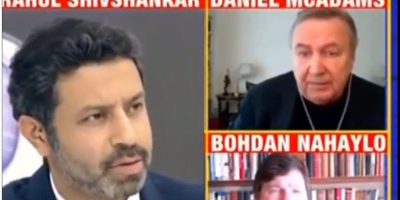 I Am Mr McAdams - Rahul Shivshankar, the Indian TV news anchor, berated the wrong man for nearly two minutes during a broadcast about the war in Ukraine.