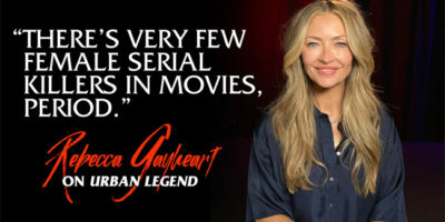 Poster for In Search of Darkness 1995-1999 horror documentary featuring 90s horror icons including Rebecca Gayheart.