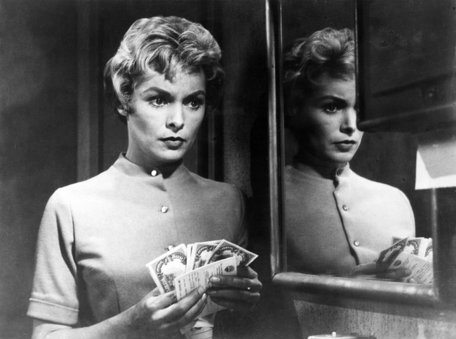 Janet Leigh as Marion Crane in Psycho (1960)