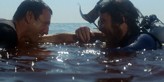 Jaws ending - Hooper and Brody go home