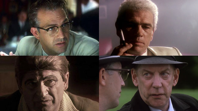 JFK - Oliver Stone film with cinematography by Robert Richardson