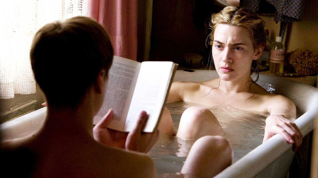 Kate Winslet in the provocative film The Reader
