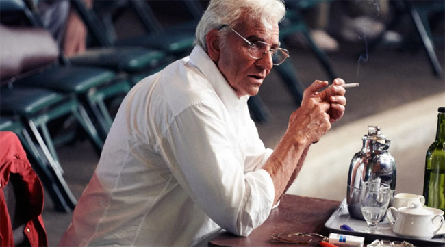 Bradley Cooper as Leonard Bernstein in Maestro