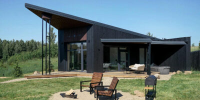 Modern Cabins for tourists in Italy