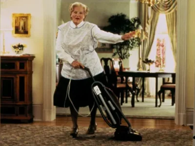 Robin Williams in Mrs Doubtfire