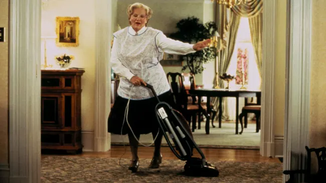 Robin Williams in Mrs Doubtfire