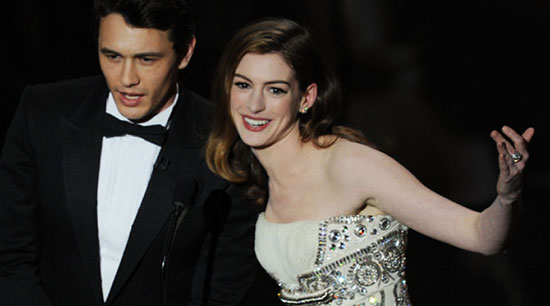 james franco, anne hathaway, oscar fail, 2011,