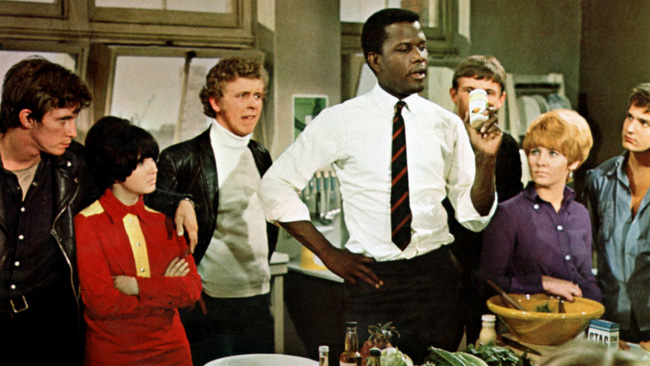 Sidney Poitier in To Sir, With Love