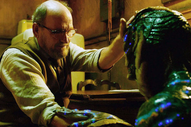 Richard Jenkins in The Shape of Water.