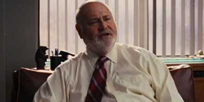 Rob Reiner as Jordan Belfort's father Max in Martin Scorsese's film, The Wolf of Wall Street.