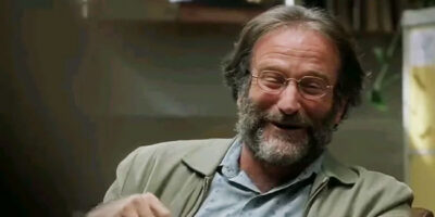 Robin Williams in Good Will Hunting.