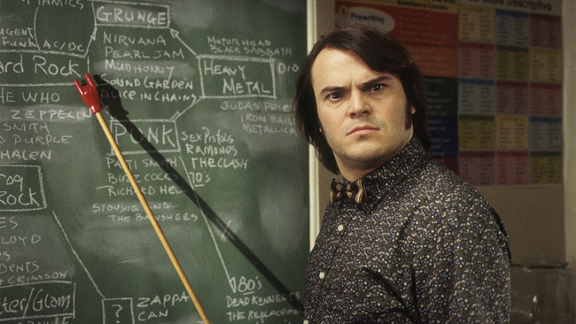 Jack Black as Dewey Finn in School of Rock (2003)