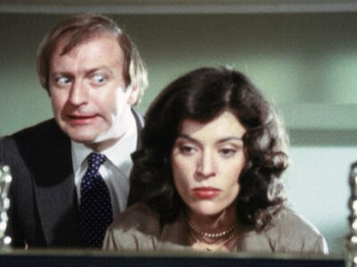 Graham Chapman and Diana Quick in the 1978 British comedy film, The Odd Job
