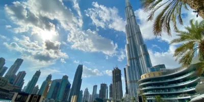 The Palm Tower is a 240-meter tall skyscraper, located in the heart of The Palm Jumeirah, and is one of the most iconic buildings in Dubai.
